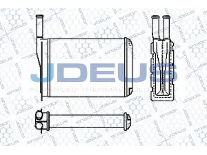 JDEUS RA2230050 šilumokaitis, salono šildymas 
 Šildymas / vėdinimas -> Šilumokaitis
7701027040, 7701027078
