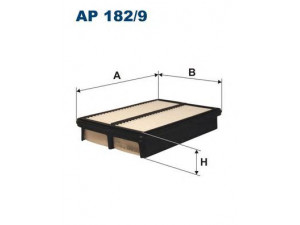 FILTRON AP182/9 oro filtras 
 Techninės priežiūros dalys -> Techninės priežiūros intervalai
2811308000, 2811308000, 281132F250