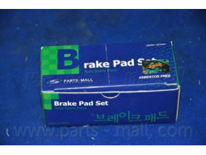 PARTS-MALL PKA-033 stabdžių trinkelių rinkinys, diskinis stabdys
583021HA10, 583021JA30, 583021KA30