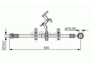 BOSCH 1 987 481 077 stabdžių žarnelė 
 Stabdžių sistema -> Stabdžių žarnelės
163 420 08 48, 163 420 15 48, 163 420 18 48