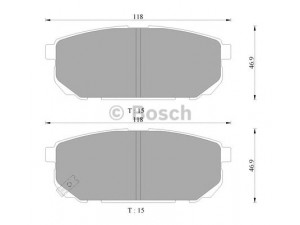 BOSCH 0 986 AB3 070 stabdžių trinkelių rinkinys, diskinis stabdys 
 Techninės priežiūros dalys -> Papildomas remontas
58302 3E001, 58302 3ED00, 58302 3EE00