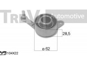 TREVI AUTOMOTIVE KD1489 paskirstymo diržo komplektas 
 Techninės priežiūros dalys -> Papildomas remontas