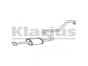 KLARIUS 270566 vidurinis duslintuvas 
 Išmetimo sistema -> Duslintuvas
20300BM500, 20300BM500