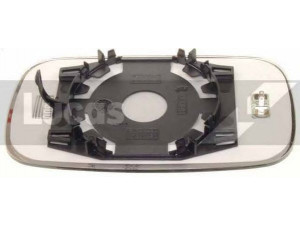 LUCAS ELECTRICAL LR-0310 veidrodėlio stiklas, stiklo elementas 
 Kėbulas -> Langai/veidrodėliai -> Veidrodėlis