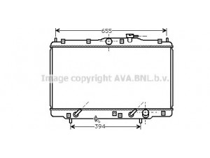 AVA QUALITY COOLING HDA2110 radiatorius, variklio aušinimas
