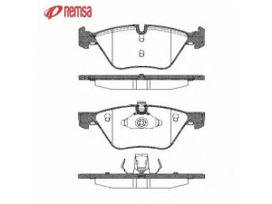 METZGER 1052.00 stabdžių trinkelių rinkinys, diskinis stabdys 
 Techninės priežiūros dalys -> Papildomas remontas
3411 6 763 617, 3411 6 763 618