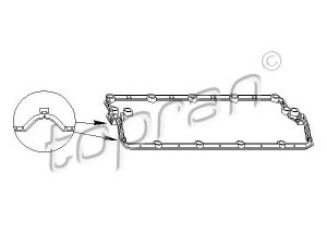 TOPRAN 112 906 tarpiklis, svirties dangtis 
 Variklis -> Cilindrų galvutė/dalys -> Svirties dangtelis/tarpiklis
038 103 483E, 038 103 483E