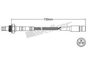 WALKER PRODUCTS 250-23031 lambda jutiklis 
 Išmetimo sistema -> Lambda jutiklis
11 78 1 310 838, 11 78 1 715 263