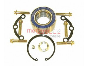 METZGER WM 536D2 rato guolio komplektas 
 Ašies montavimas/vairavimo mechanizmas/ratai -> Rato stebulė/montavimas -> Rato guolis
124 350 0749, 129 350 0049, 129 980 0016