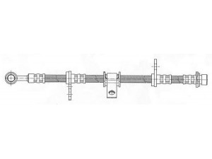 KAWE 511877 stabdžių žarnelė 
 Stabdžių sistema -> Stabdžių žarnelės
01464SM4010, 46410SM4013, 46410SM4014