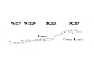 VENEPORTE 470007 išmetimo sistema 
 Išmetimo sistema -> Išmetimo sistema, visa
