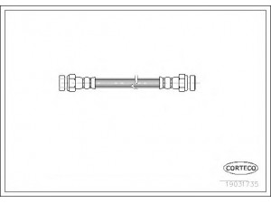 CORTECO 19031735 stabdžių žarnelė 
 Stabdžių sistema -> Stabdžių žarnelės
6U0611775A, 6U0611775B, 6U0611775A