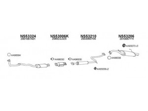 VENEPORTE 530177 išmetimo sistema 
 Išmetimo sistema -> Išmetimo sistema, visa