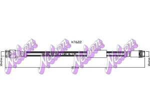 Brovex-Nelson H7622 stabdžių žarnelė 
 Stabdžių sistema -> Stabdžių žarnelės
1609017080, 1609017080