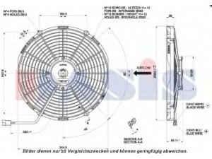 AKS DASIS 870023N pūtiklis, oro kondicionierius