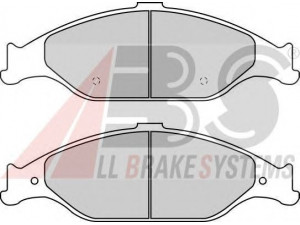 A.B.S. 38804 stabdžių trinkelių rinkinys, diskinis stabdys 
 Techninės priežiūros dalys -> Papildomas remontas
XR3Z2001AA, YU2Z-2V001-DA