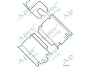 APEC braking KIT1014 priedų komplektas, stabdžių trinkelė 
 Stabdžių sistema -> Būgninis stabdys -> Dalys/priedai
