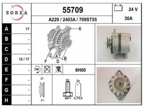 EAI 55709 kintamosios srovės generatorius
