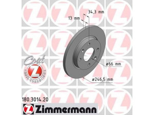 ZIMMERMANN 180.3014.20 stabdžių diskas 
 Stabdžių sistema -> Diskinis stabdys -> Stabdžių diskas
4246.R8, 4246.R9, 4249.A5