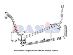 AKS DASIS 885818N aukšto/žemo slėgio linija, oro kondicionavimas 
 Oro kondicionavimas -> Žarnelės/vamzdeliai
1578376, 6C1119D850DF