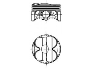 KOLBENSCHMIDT 40407600 stūmoklis 
 Variklis -> Cilindrai/stūmokliai
11 25 7 561 844, 11 25 7 612 982
