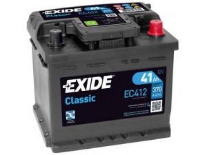 EXIDE EC412 starterio akumuliatorius; starterio akumuliatorius 
 Elektros įranga -> Akumuliatorius
4G0 915 105 G, 8200253387, 000915105DA