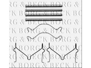BORG & BECK BBK1486 priedų komplektas, diskinių stabdžių trinkelės 
 Stabdžių sistema -> Diskinis stabdys -> Stabdžių dalys/priedai
1261-20-900, B455-33-231