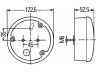 HELLA 2ZR 964 169-361 atbulinės eigos žibintas
152 9581