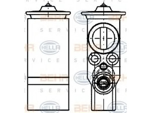 HELLA 8UW 351 234-531 išsiplėtimo vožtuvas, oro kondicionavimas 
 Oro kondicionavimas -> Vožtuvai
6461.P1