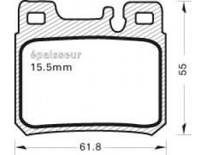 MGA 387 stabdžių trinkelių rinkinys, diskinis stabdys 
 Techninės priežiūros dalys -> Papildomas remontas
24200120, 24200999, 24209820