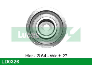 LUCAS ENGINE DRIVE LD0326 įtempiklio skriemulys, paskirstymo diržas
13503-11030, 13503-11040