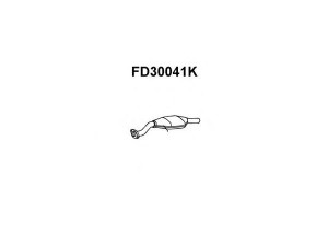 VENEPORTE FD30041K katalizatoriaus keitiklis 
 Išmetimo sistema -> Katalizatoriaus keitiklis
1030382, 1229525, 6195948, 6597503