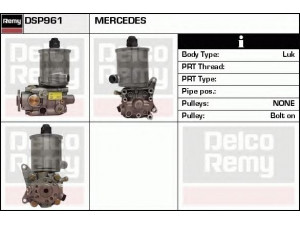 DELCO REMY DSP961 hidraulinis siurblys, vairo sistema 
 Vairavimas -> Vairo pavara/siurblys