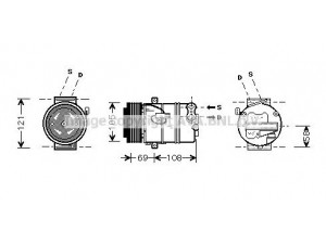 AVA QUALITY COOLING OLK426 kompresorius, oro kondicionierius 
 Oro kondicionavimas -> Kompresorius/dalys
13189393, 1854171, 1854527, 6854058