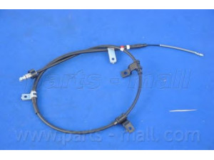 PARTS-MALL PTA-182 trosas, stovėjimo stabdys 
 Stabdžių sistema -> Valdymo svirtys/trosai
597701C300