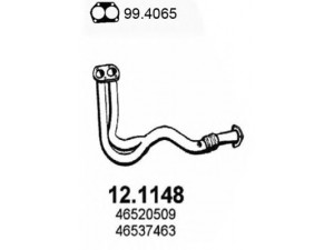 ASSO 12.1148 išleidimo kolektorius 
 Išmetimo sistema -> Išmetimo vamzdžiai
46520509, 46528393, 46537463, 71765149