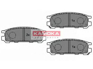 KAMOKA JQ1011580 stabdžių trinkelių rinkinys, diskinis stabdys 
 Techninės priežiūros dalys -> Papildomas remontas
26296AA060, 26296AA061, 26296AA062