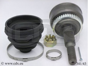 CDX 341/43 jungčių komplektas, kardaninis velenas 
 Ratų pavara -> Sujungimai/komplektas