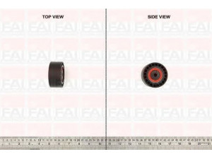 FAI AutoParts T1161 kreipiantysis skriemulys, paskirstymo diržas 
 Diržinė pavara -> Paskirstymo diržas/komplektas -> Laisvasis/kreipiamasis skriemulys
71739801, 5636978, 24436052