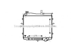 AVA QUALITY COOLING KA2025 radiatorius, variklio aušinimas 
 Aušinimo sistema -> Radiatorius/alyvos aušintuvas -> Radiatorius/dalys
0K04S15200, 0K05815200, OK05815200