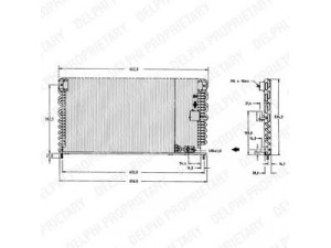 DELPHI TSP0225149 kondensatorius, oro kondicionierius 
 Oro kondicionavimas -> Kondensatorius
80100-SM1-A23