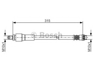BOSCH 1 987 476 032 stabdžių žarnelė 
 Stabdžių sistema -> Stabdžių žarnelės
9120710, 77 04 003 959, 82 00 245 920