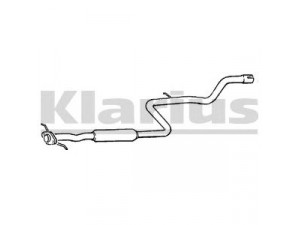KLARIUS 250072 vidurinis duslintuvas 
 Išmetimo sistema -> Duslintuvas
2003087A01, 2003087A12, 2003088A00