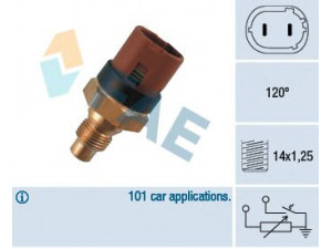 FAE 34100 siuntimo blokas, aušinimo skysčio temperatūra 
 Elektros įranga -> Jutikliai
77 00 810 879