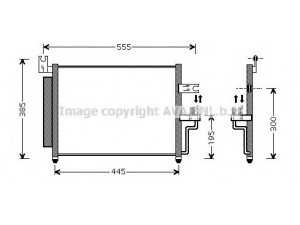 AVA QUALITY COOLING HY5081 kondensatorius, oro kondicionierius