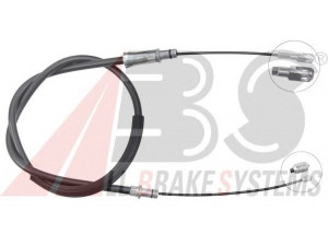 A.B.S. K18901 trosas, stovėjimo stabdys 
 Stabdžių sistema -> Valdymo svirtys/trosai
98742414104, 98742414105