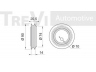 TREVI AUTOMOTIVE TA1013 įtempiklio skriemulys, V formos diržas 
 Diržinė pavara -> V formos diržas/komplektas -> V formos diržas
074145251B, 074145251B, 074145251B