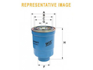 WIX FILTERS WF8162 kuro filtras 
 Techninės priežiūros dalys -> Papildomas remontas
6214, 13322243018, XD723, ELG5230