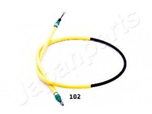 JAPANPARTS BC-102 trosas, stovėjimo stabdys 
 Stabdžių sistema -> Valdymo svirtys/trosai
3653100QAC, 3653100QAD, 93852188
