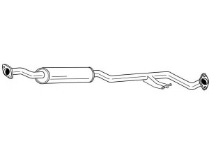 AKS DASIS SG75413 vidurinis duslintuvas